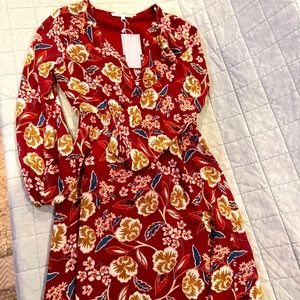 Daniel Rainn Dress XS NWT Floral